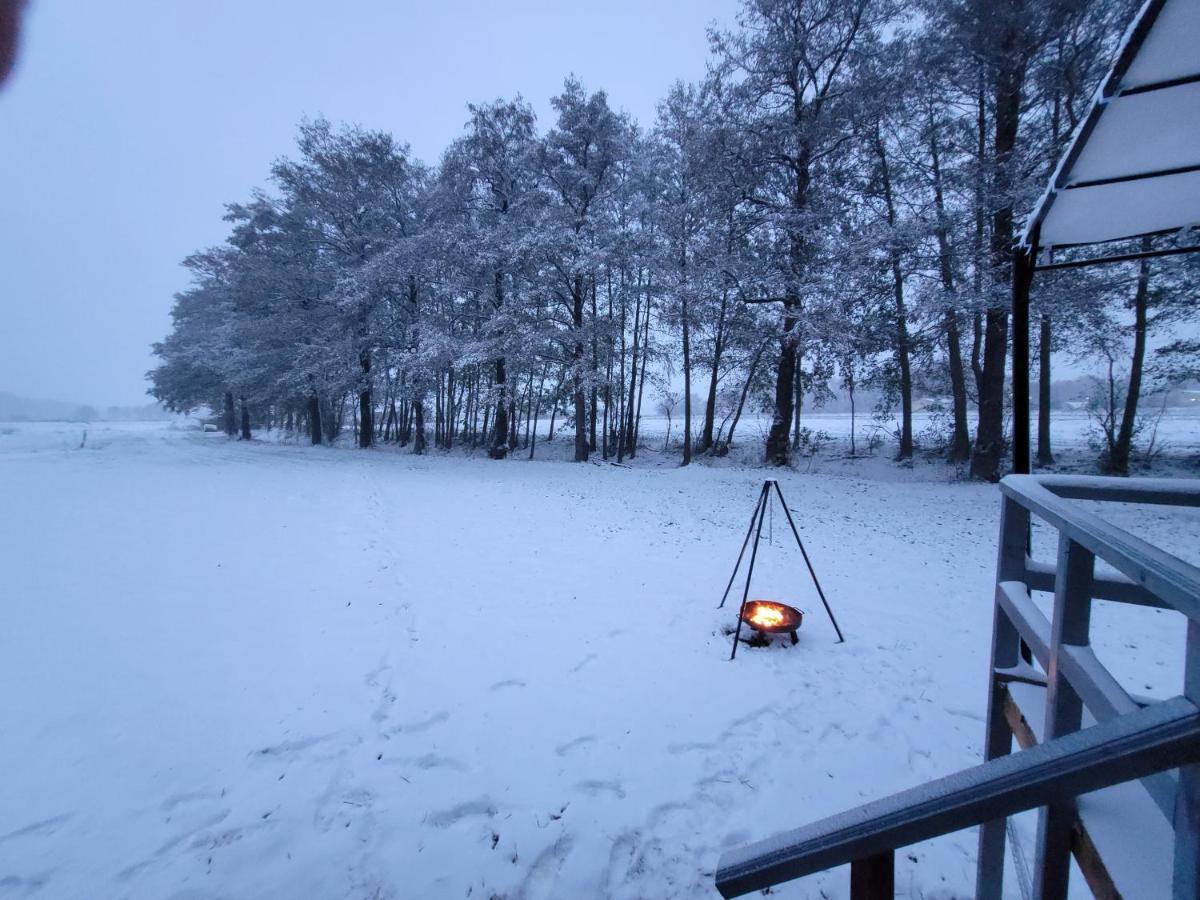 Neu Luxurioeses Tinyhaus Ferienhaus Freyr Einmalig In Люббенау Экстерьер фото